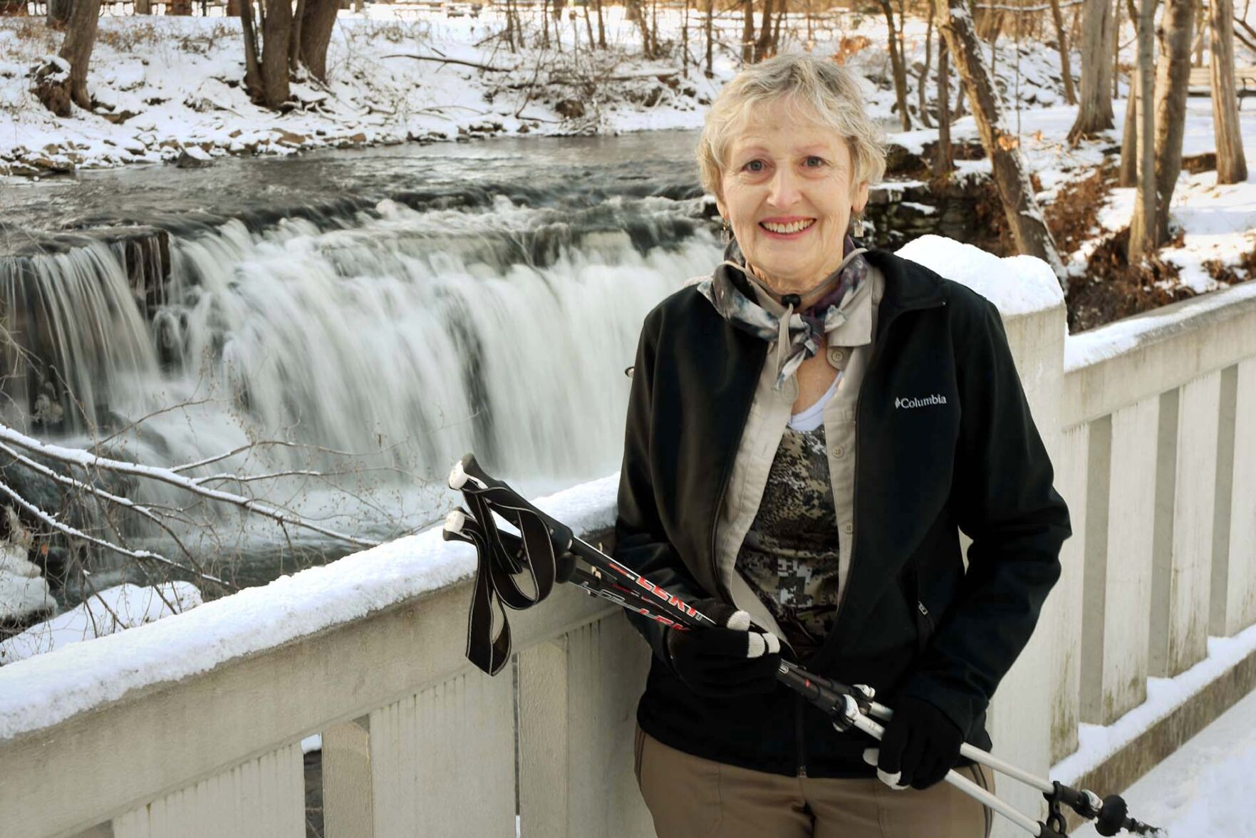 Janet Miller near Falls
